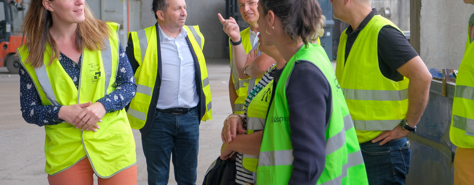 Visite des professionnels avec la CPME Loire-Atlantique 